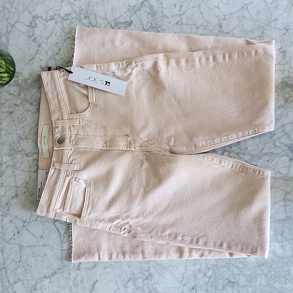 🌼 NWT Joe's 'The Luna' high rise cigarette ankle jeans in rose smoke - Picture 3 of 7